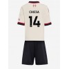 Liverpool Federico Chiesa #14 Bortedraktsett Barn 2025-26 Kortermet (+ korte bukser)